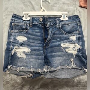 Distressed American Eagle shorts